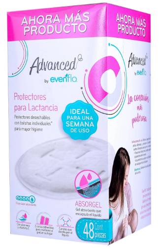 Protectores para Lactancia Evenflo Advanced 100 pzas