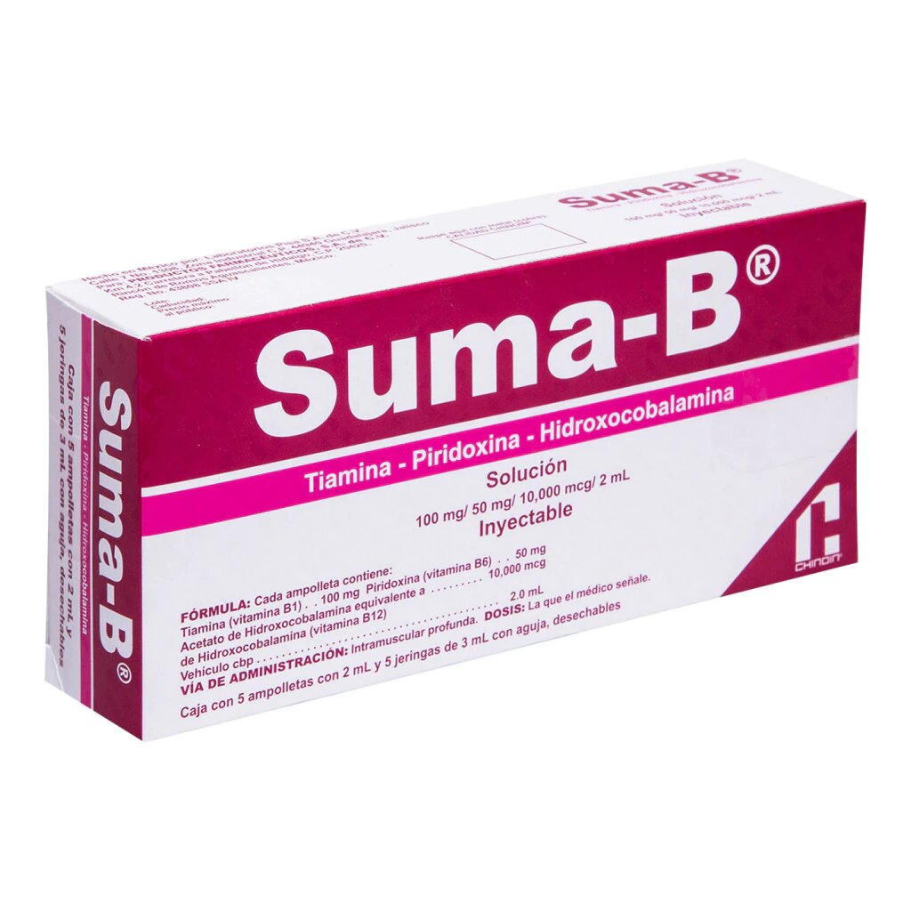 SUMA-B AMP 5X2ML JGAS DESCH 5 – Farma Leal