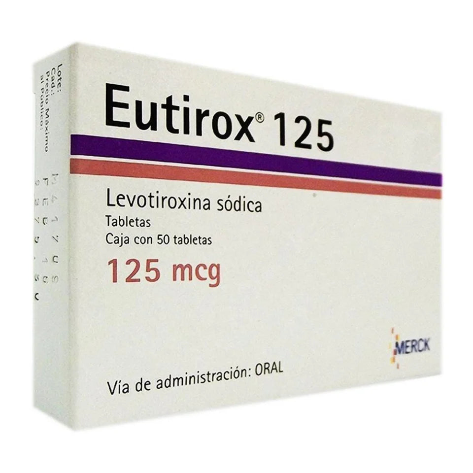 Eutirox 125 Mcg 50 Tab Farma Leal