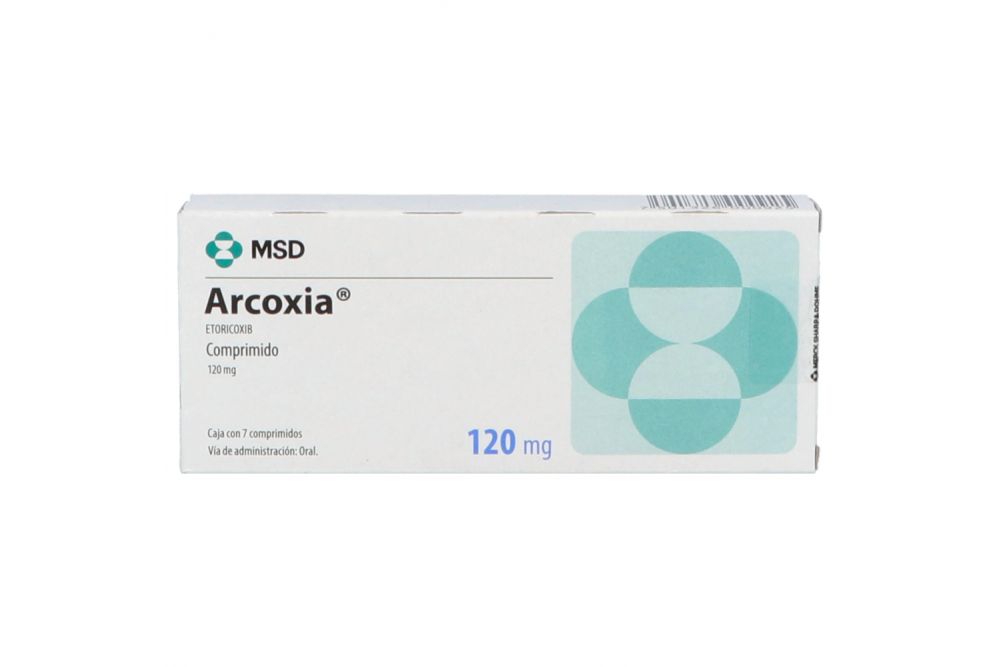 Arcoxia 120 Mg 7 Cpr Farma Leal