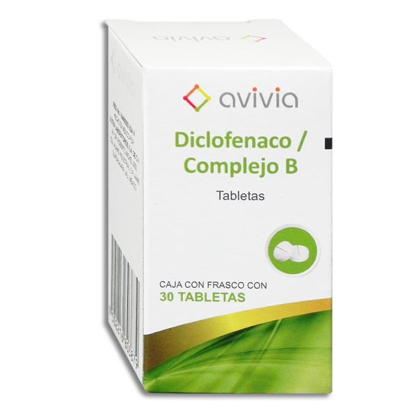 DICLOFENACO/COMPLEJO B TAB. CAJA C/FCO. C/30 – Farma Leal