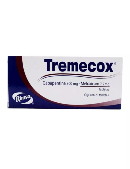 TREMECOX 300/7.5MG 20 TAB