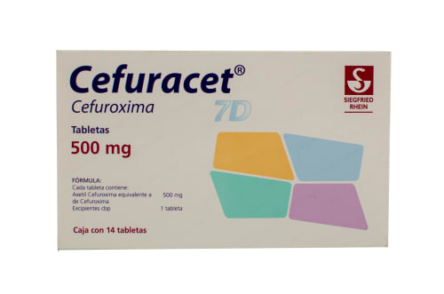 CEFURACET 7D 500MG TAB C14