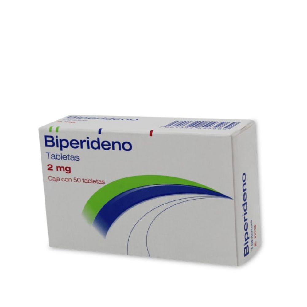 BIPERIDENO TAB. 2 MG. CAJA C/50