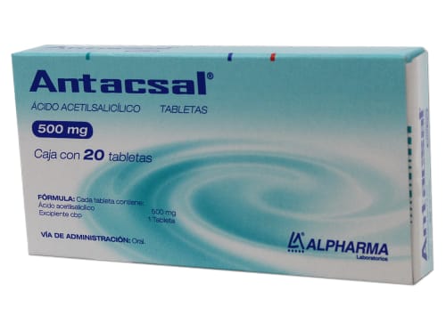 ANTACSAL TAB. 500 MG. CAJA C/20