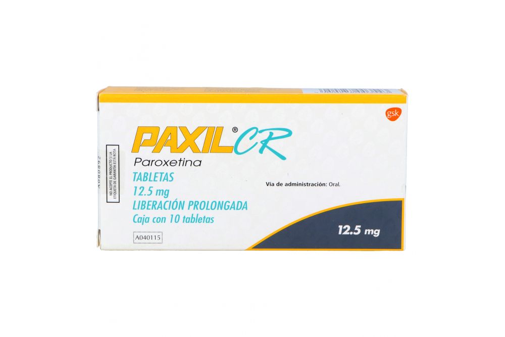 PAXIL-CR 12.5 MG 10 TAB