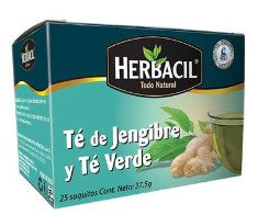 Té Herbacil de Matcha con 25 Sobres