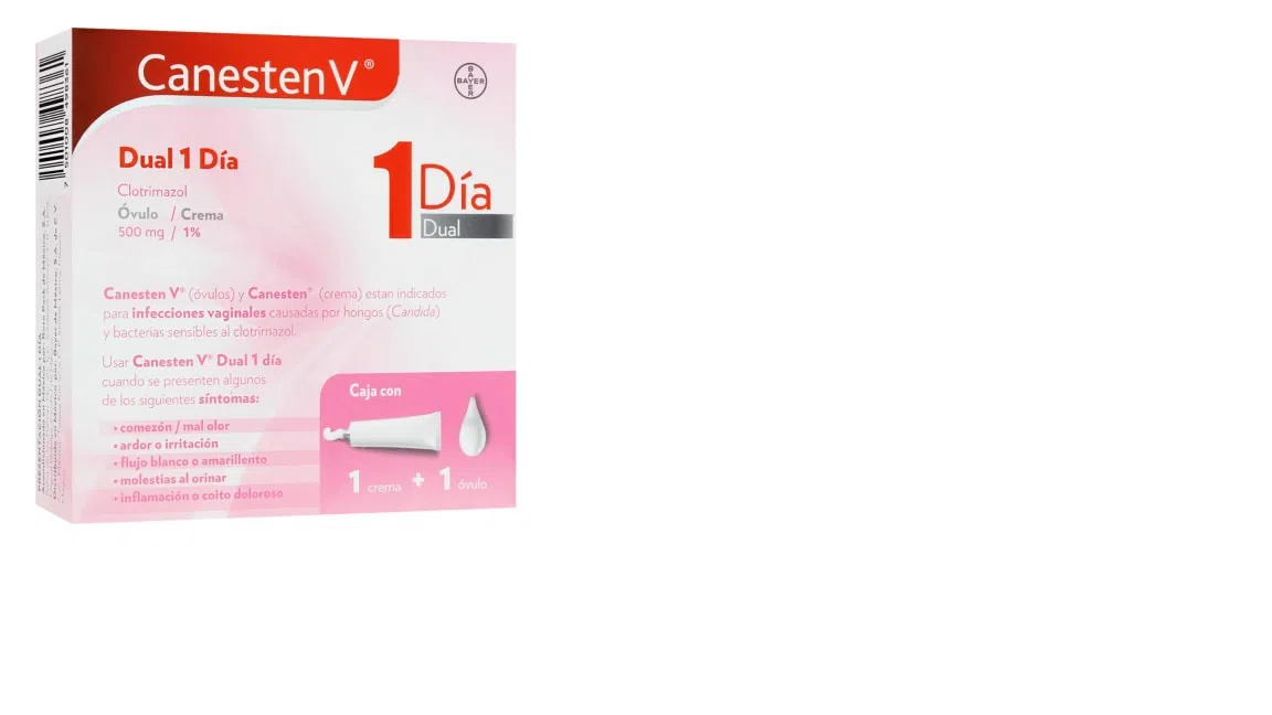 CANESTEN-V DUAL 1 DIA 1 OV+10G CRA