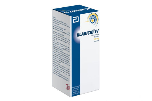 KLARICID IV 500MG SOL INY C1