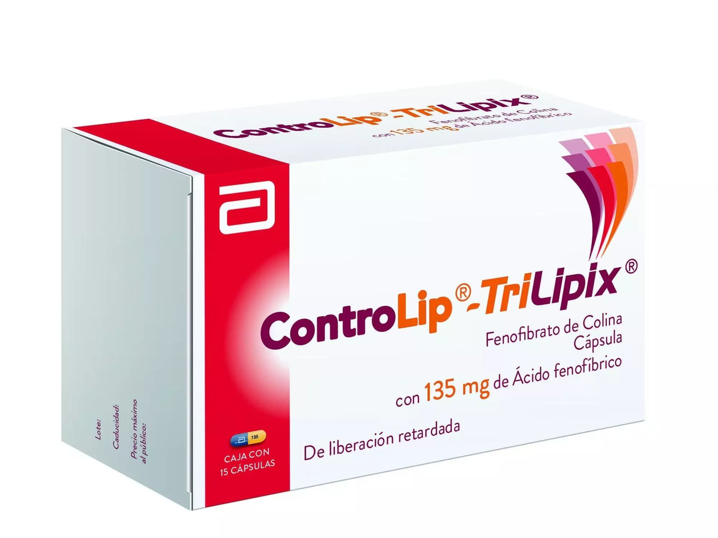 CONTROLIP TRILIPIX 135MG 15CAPS