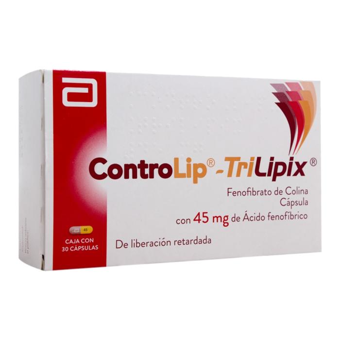 CONTROLIP TRILIPIX 135MG 30CAPS