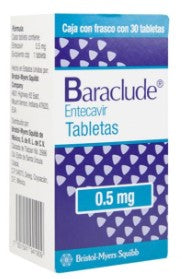 BARACLUDE 0.5 MG 30 TAB