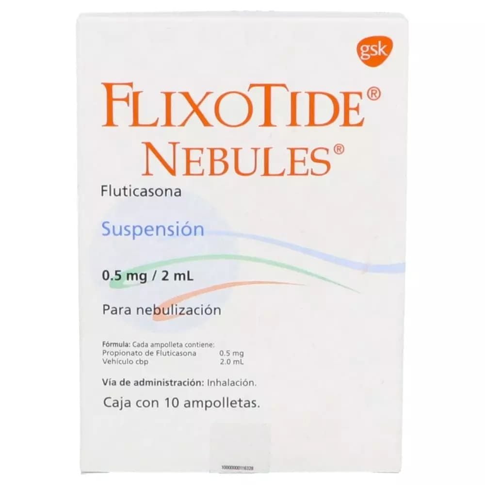 FLIXOTIDE NEBULES 0.5MG 10X2ML AMP