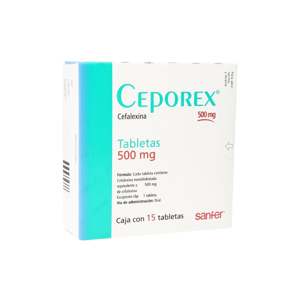 CEPOREX 500MG TAB C15