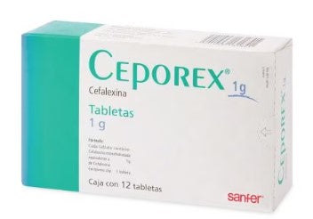 CEPOREX 1G TAB C12