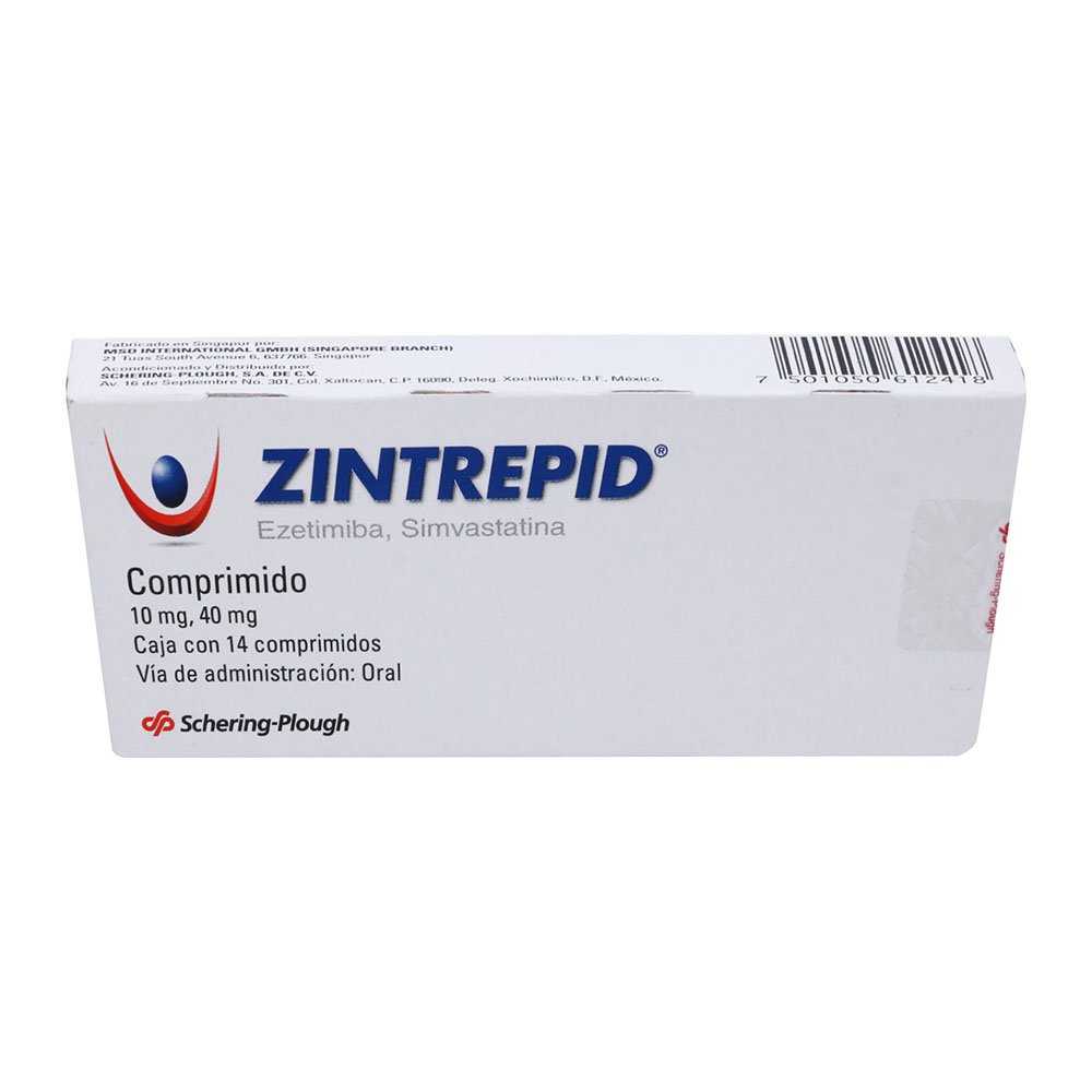 ZINTREPID 10/40 MG 14 CPR