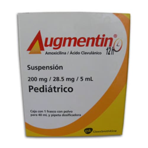 AUGMENTIN 12H 200MG PED SUSP 40ML