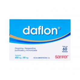 DAFLON 450/50 MG 60 TAB