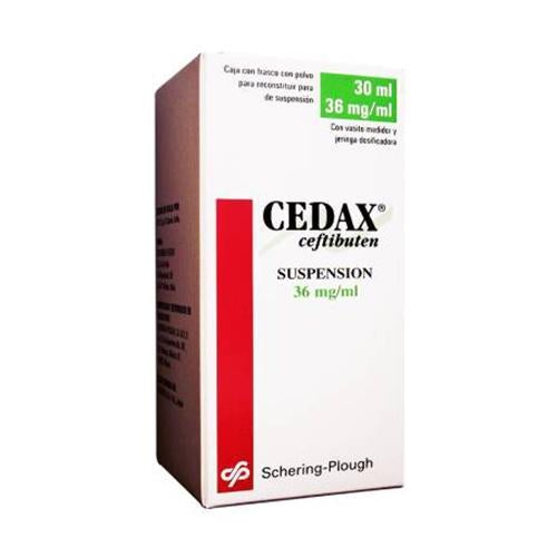 CEDAX 36MG/ML FCO PVO 30ML SUSP