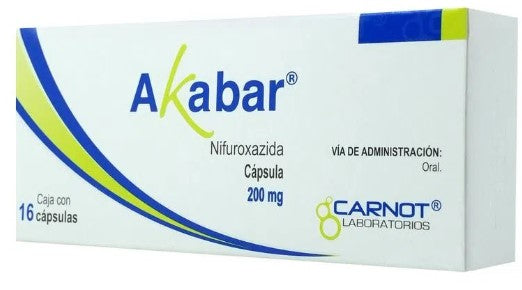 AKABAR 200 MG 16 CAPS