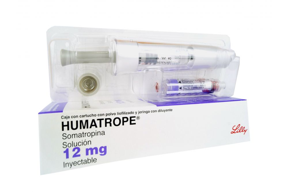 HUMATROPE 12 MG SOL INY