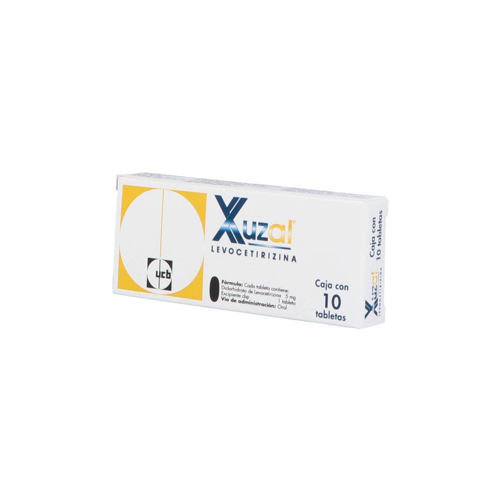 XUZAL 5 MG 10 TAB