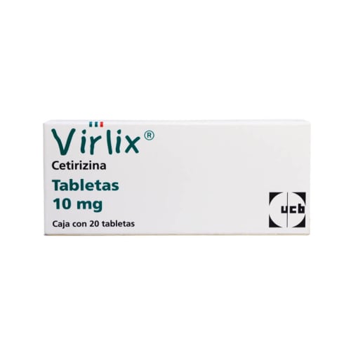 VIRLIX TAB. 10 MG. C/20