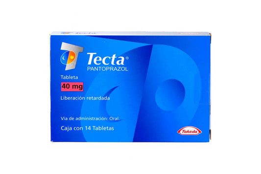 TECTA LR 40 MG 14 TAB CAPA ENTER