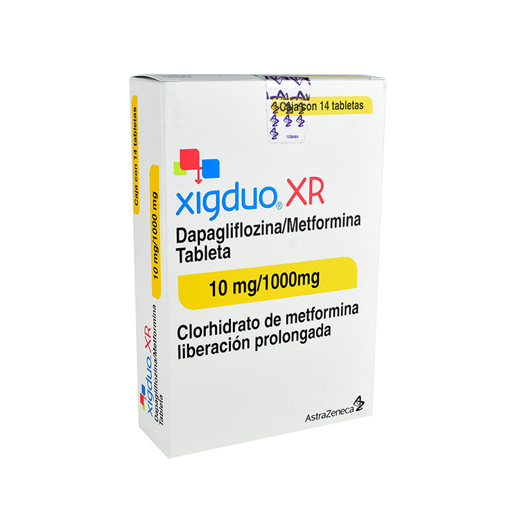 XIGDUO XR 10/1000MG TAB C14 – Farma Leal