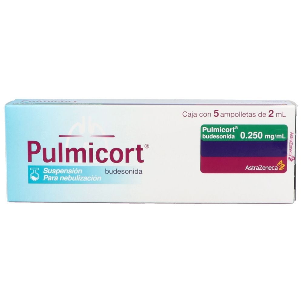 PULMICORT SUSP. P/NEBUL. 0.500 MG. CAJA C/5 AMP. C/2 ML.