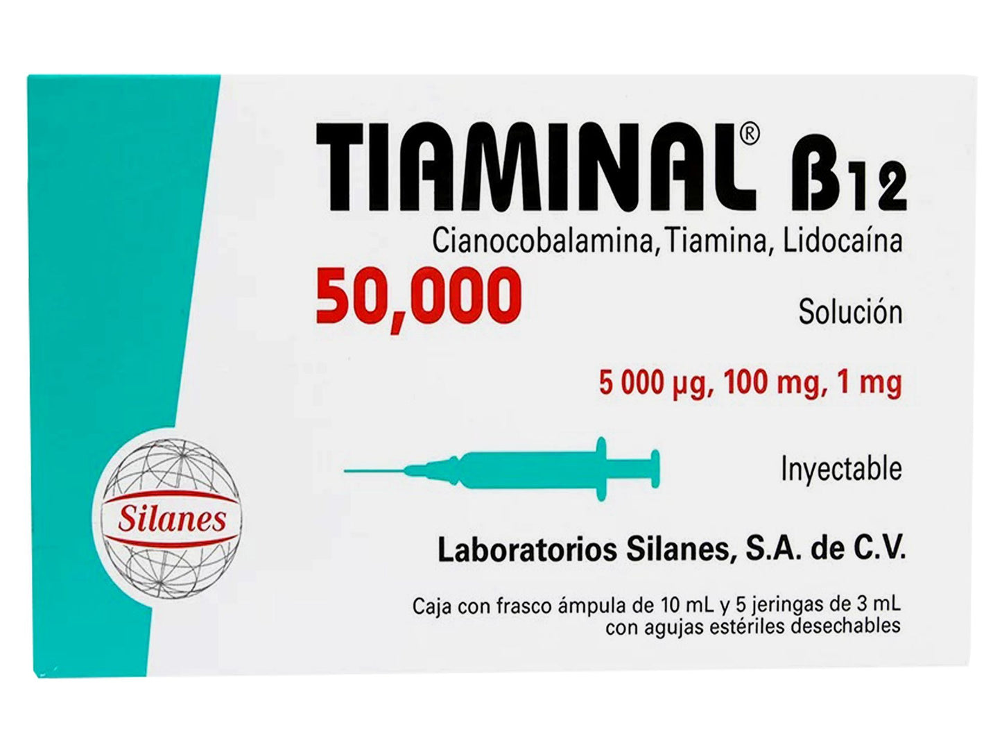 TIAMINAL-B12 50000U JGA 5X3ML