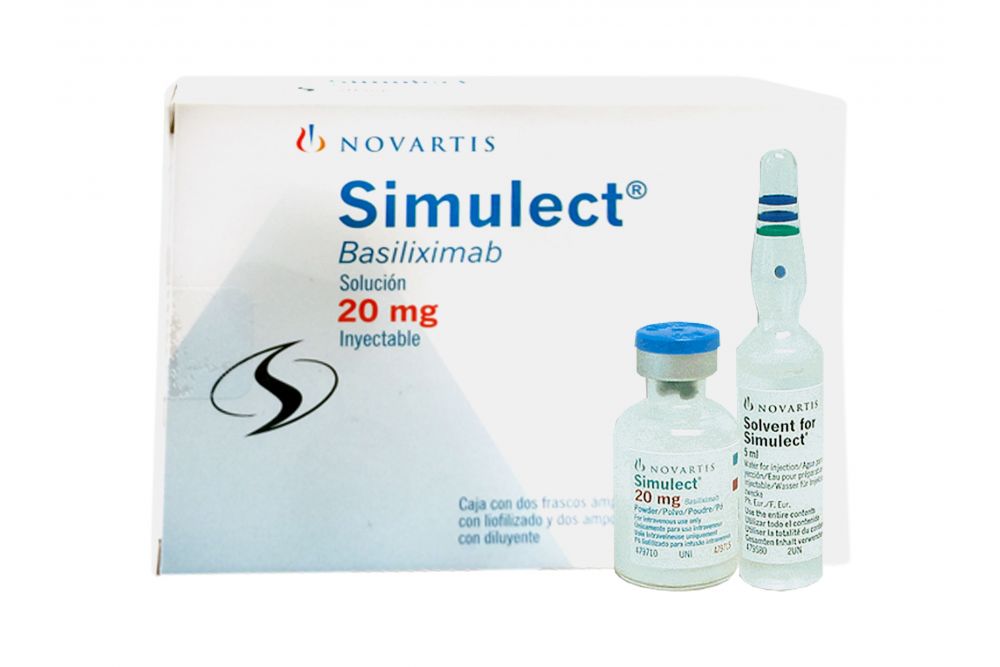 SIMULECT 20 MG FA 2X5 ML