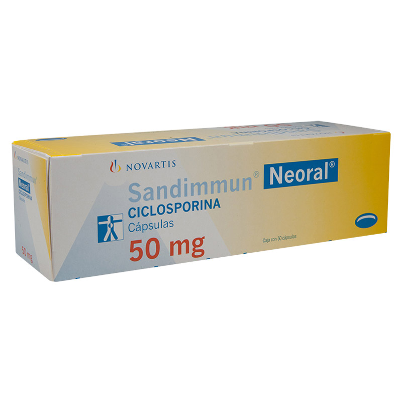 SANDIMMUN NEORAL 50 MG 50 CAPS – Farma Leal