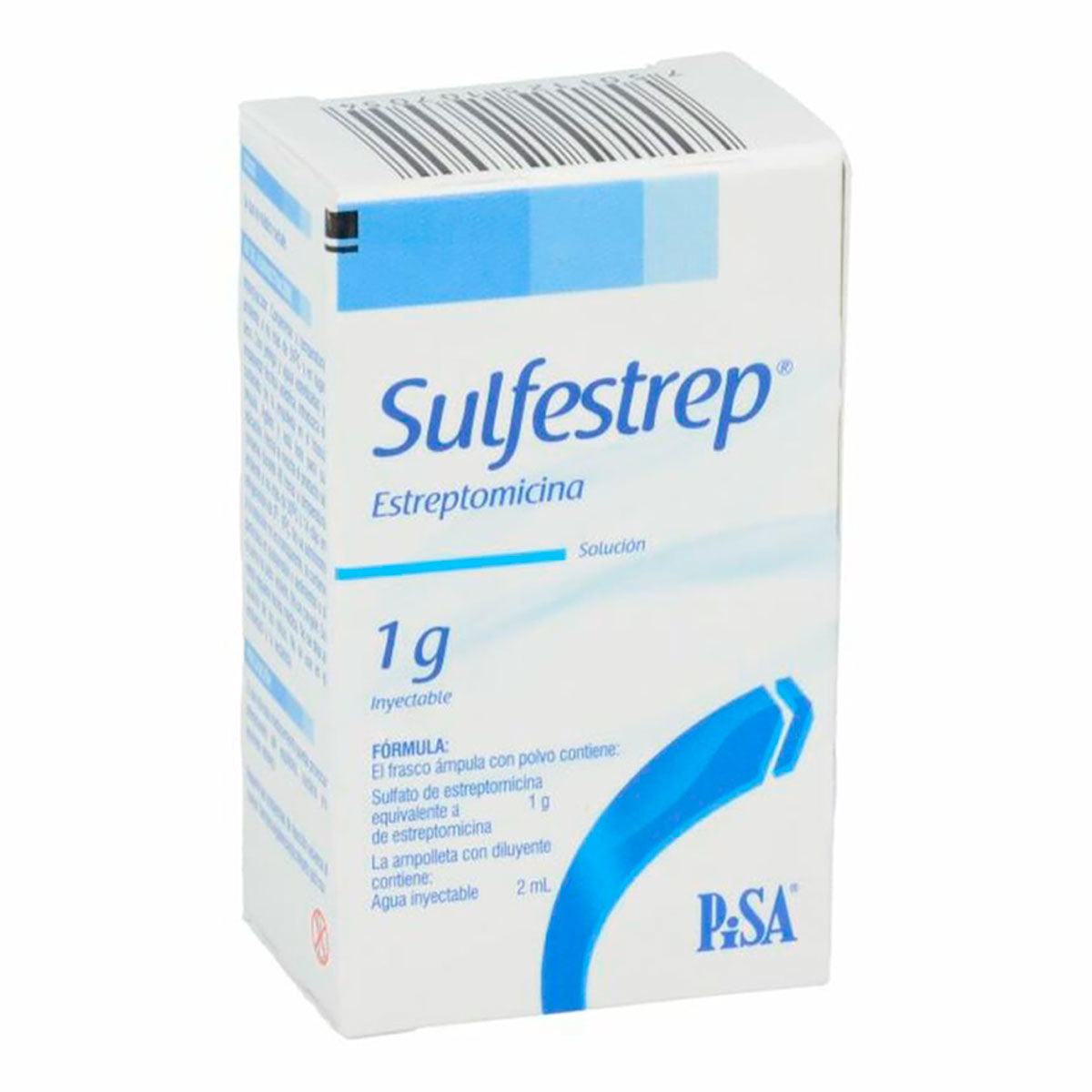 SULFESTREP INY. 1 G. CAJA C/FCO. AMP. C/PVO. Y AMP. C/2 ML.