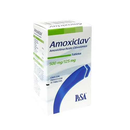 AMOXICLAV 500/125MG TAB C15