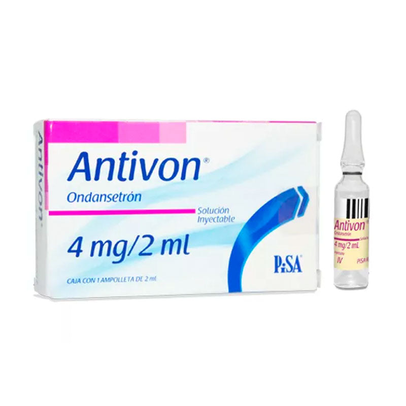 ANTIVON 4MG SOL INY AMP 2ML