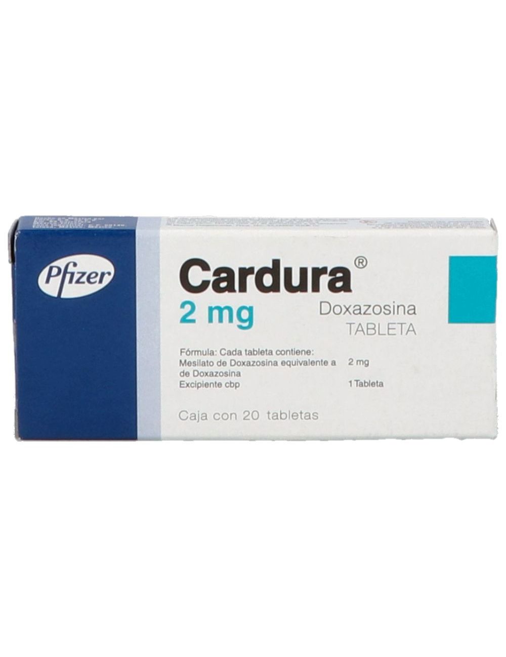 CARDURA 2 MG 20 TAB