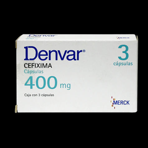 DENVAR 400 MG 3 CAPS