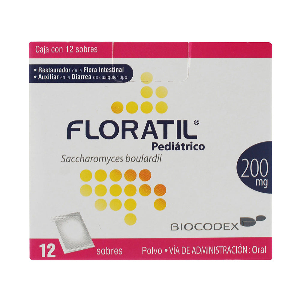 FLORATIL PED 200 MG 12 SB PVO