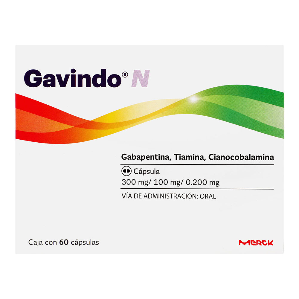 GAVINDO N 300/100/0.200MG 60 CAPS