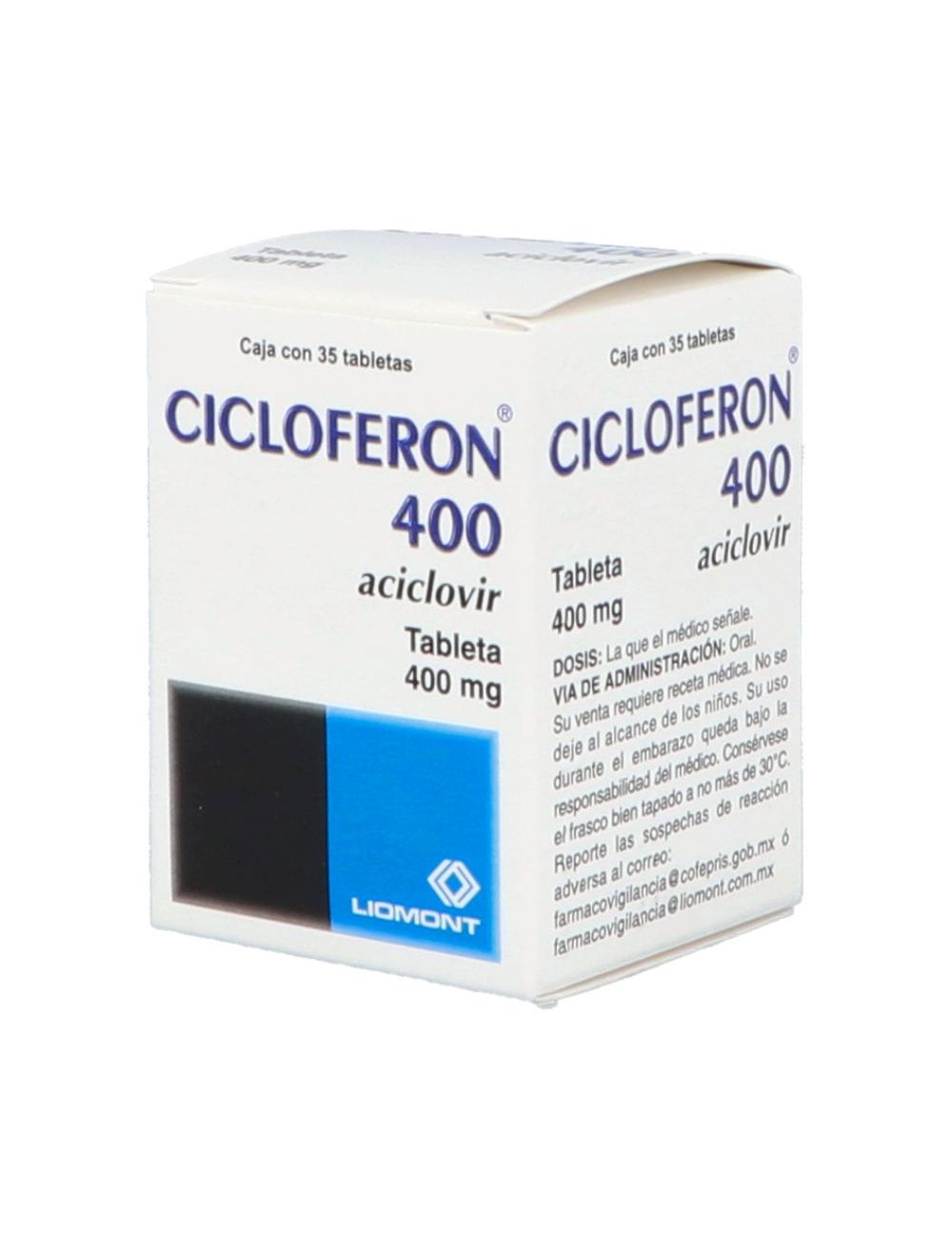 CICLOFERON 400 MG 35 TAB