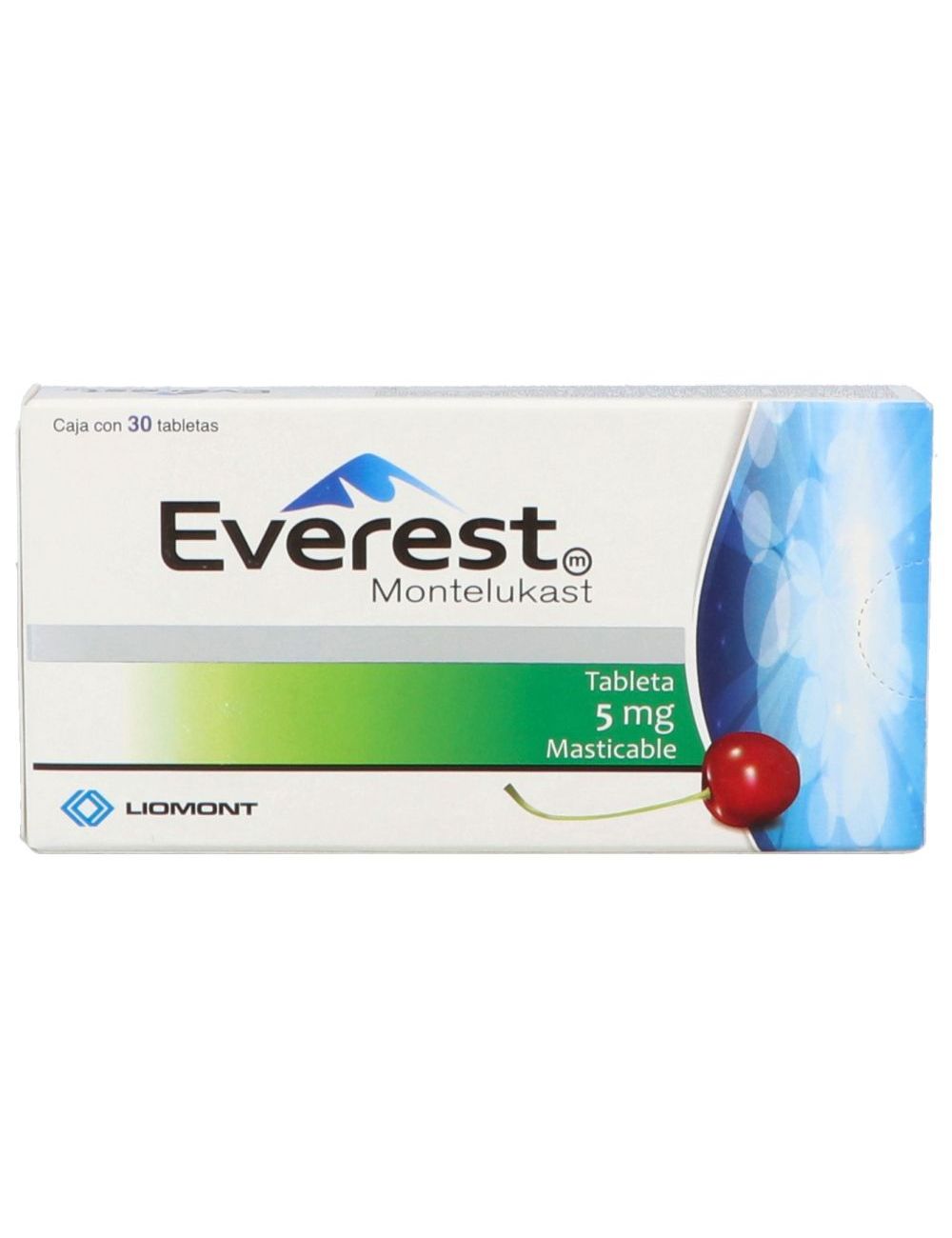 EVEREST MONTELUKAST 5 MG 30 TAB