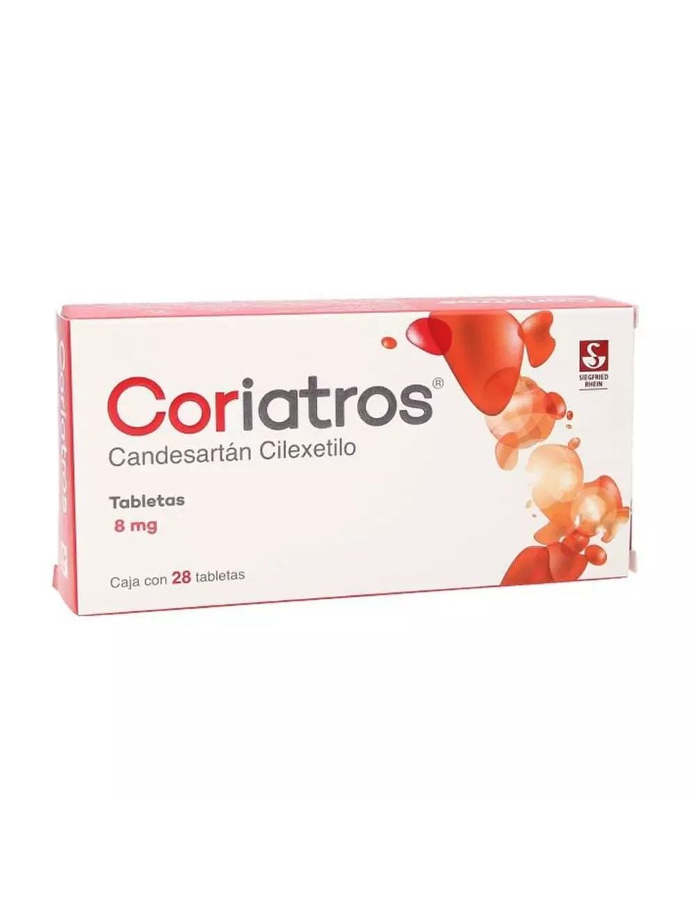 CORIATROS 8 MG 28 TAB