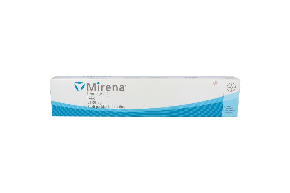 MIRENA 52MG DISPOSITIVO INTRAU 1PZA