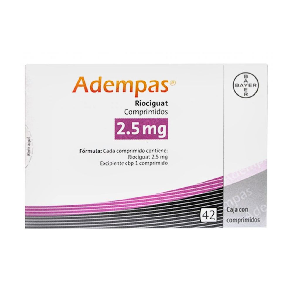 ADEMPAS 2.5 MG 42 CPR