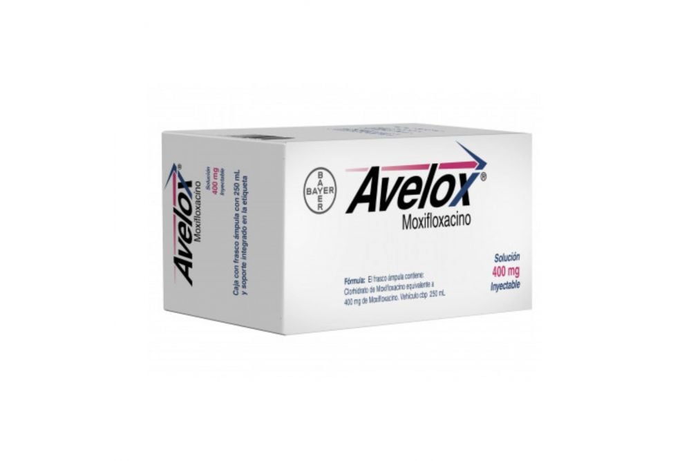 AVELOX IV 400MG SOL INY 250ML