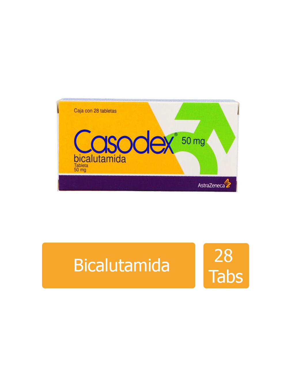 CASODEX 50 MG 28 TAB