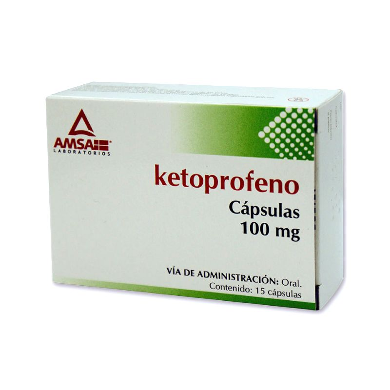 KETOPROFENO CAP 100 MG CAJA C15