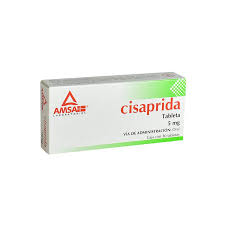 CISAPRIDA TAB. 5 MG. CAJA C/30