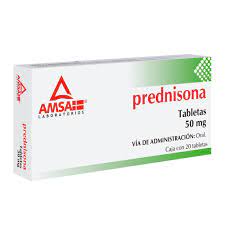 PREDNISONA TAB. 50 MG. CAJA C/20